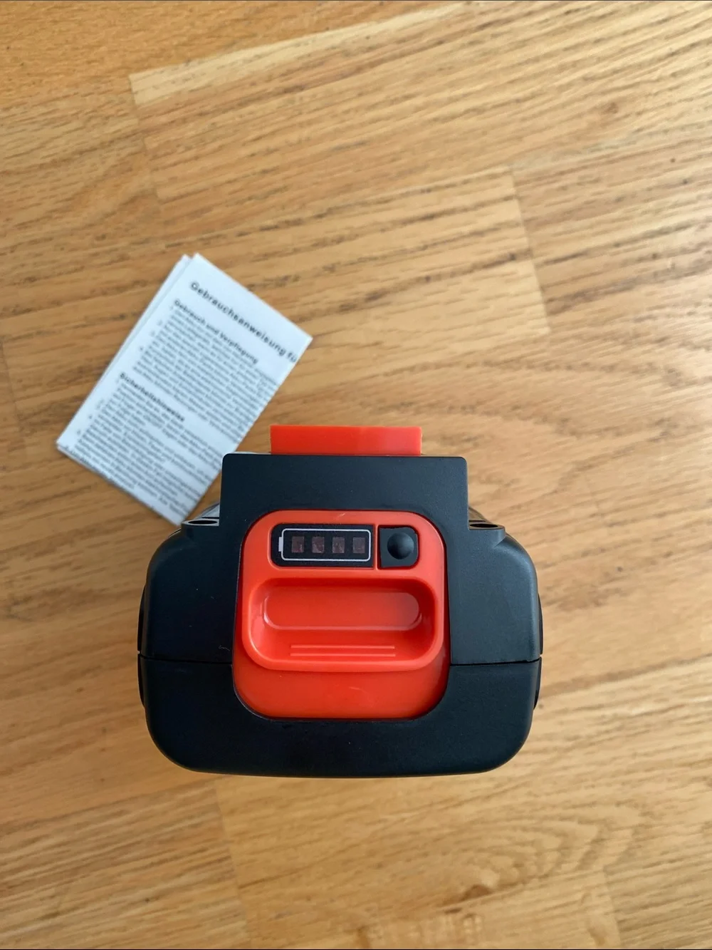 LBX4040 40V Rechargeable Lithium-Ion Battery Pack - Black with Red Accent